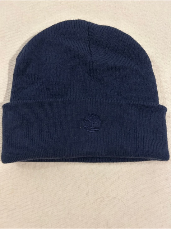 Timberland Other - Timberland Men's Dark Navy Folded Cuff Knit Beanie